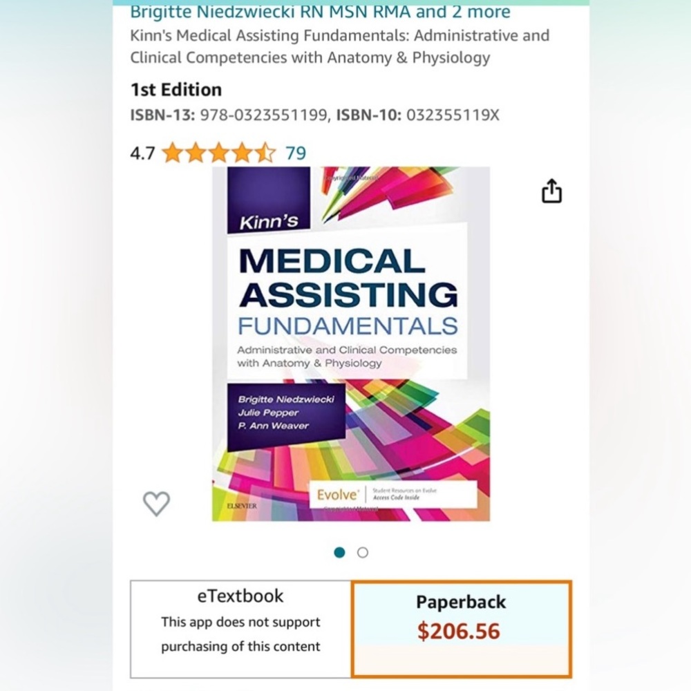 Kinns medical assisting fundamentals textbook